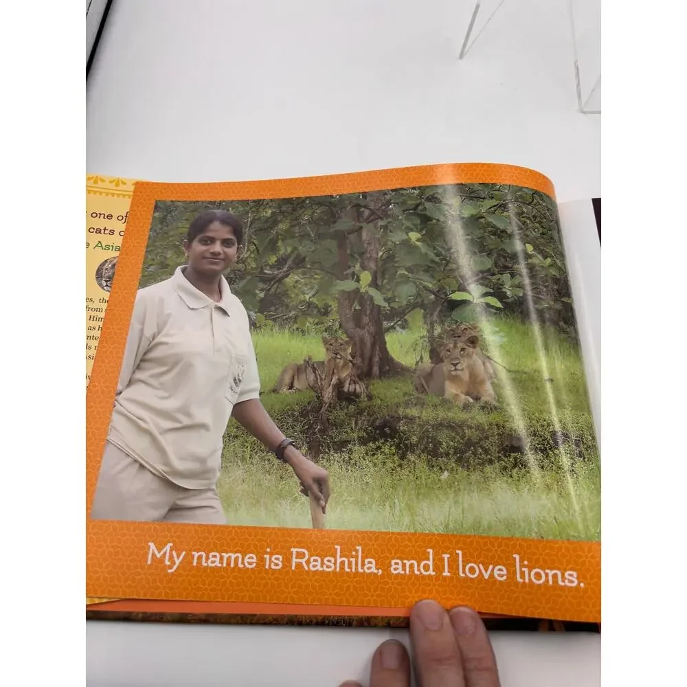 Lion Queens of India Jan Reynolds Hardcover 2020 Lee Low Gir Wildlife Sanctuary